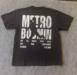 Metro Boomin Not All Heroes Wear Capes 5 Year Anniversary T-Shirt Black Large